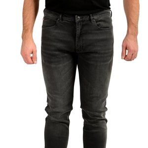 Hugo Boss Men's "Hugo 735" Extra Slim Fit Gray Wash Skinny Jeans